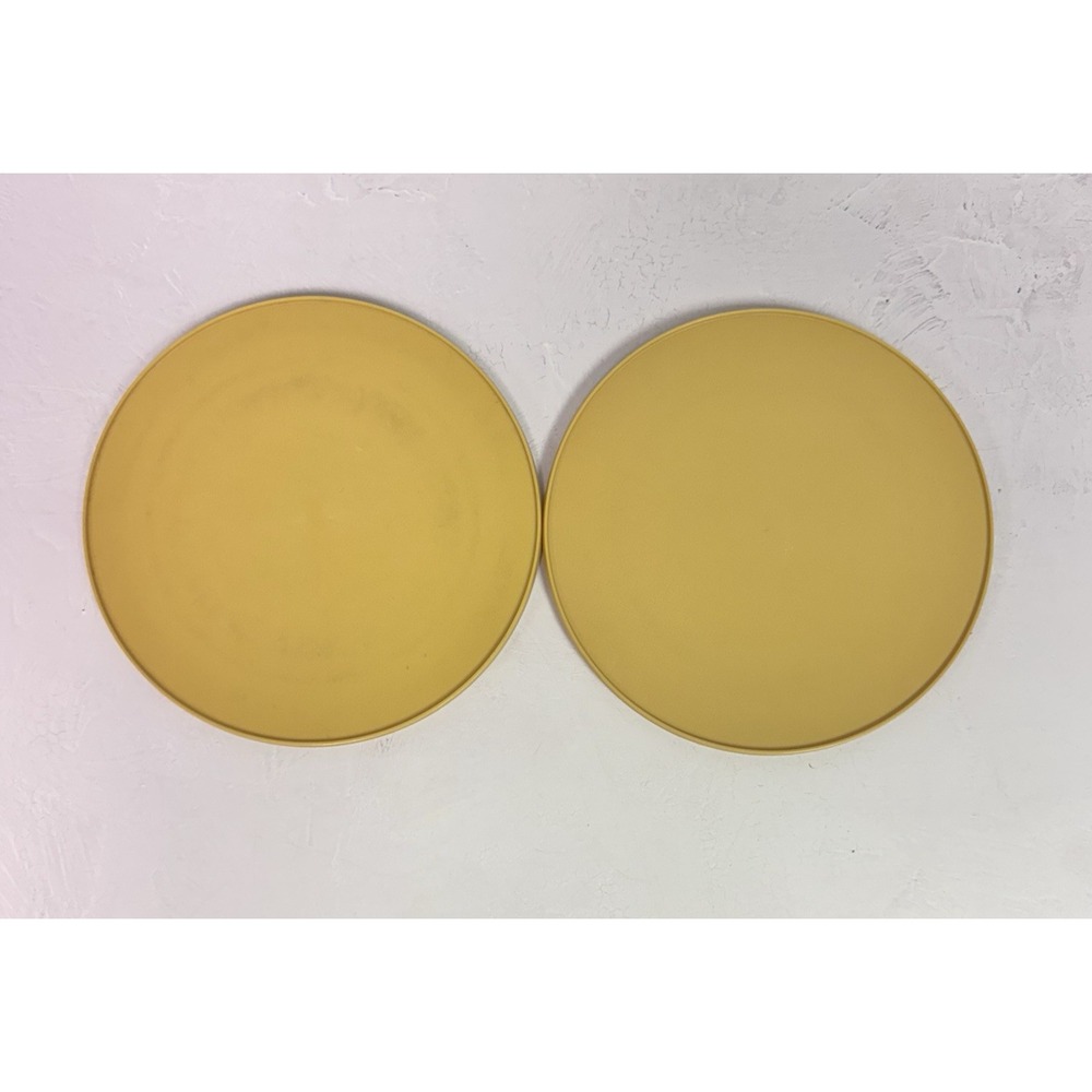 Vintage Lazy Susan Rubbermaid‎ Turntables (2)Harvest Gold Kitchen 10.5"